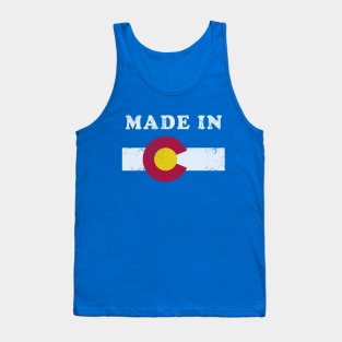 Made In Colorado Flag Tank Top